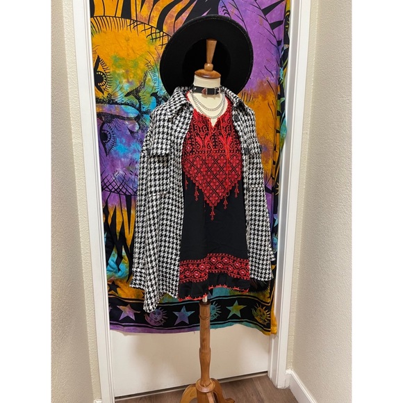 🌈 Lovely boho Jordan embroidered top - Picture 11 of 12